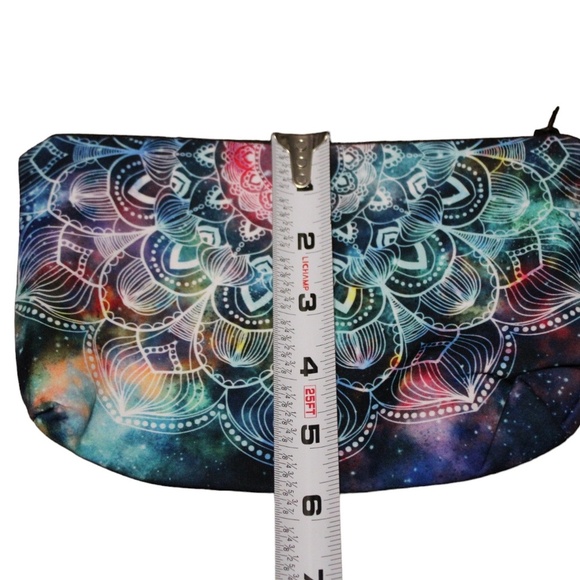Mandala Galaxy Zip Pouch Makeup Bag - Picture 4 of 5